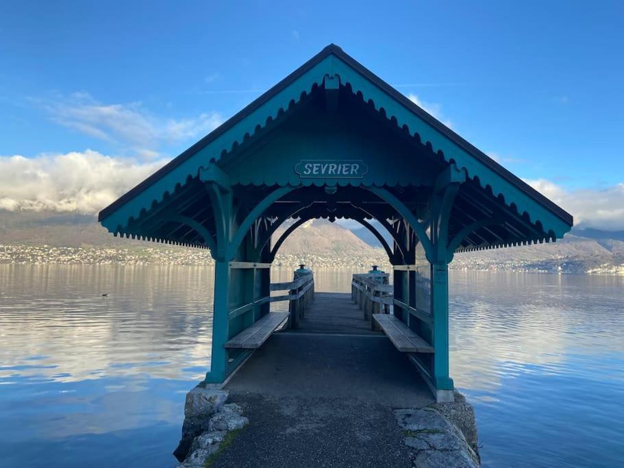Bel Apt Terrasse A 2 Pas Du Lac Севрие Экстерьер фото